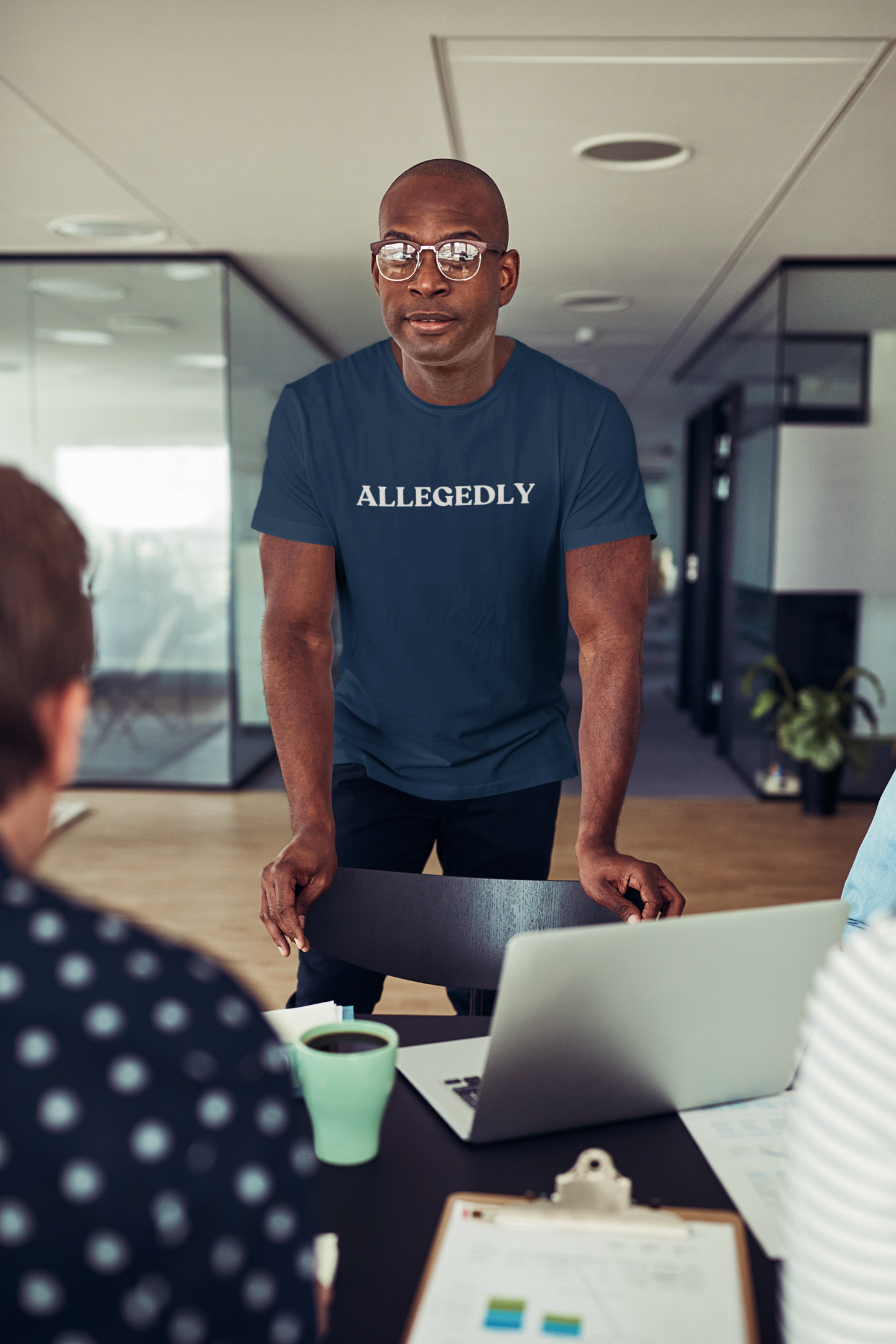 Men's Allegedly Blue T-Shirt