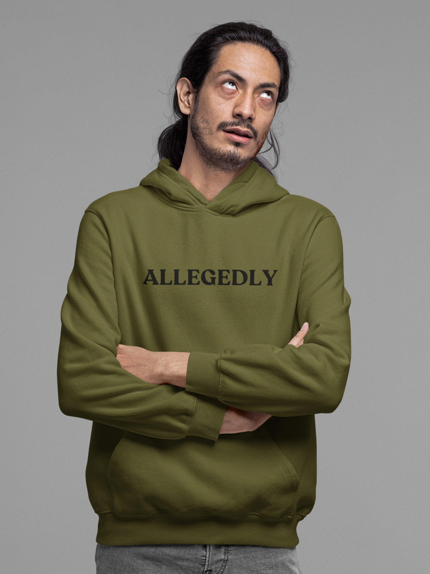 Men's Allegedly Green Hoodie