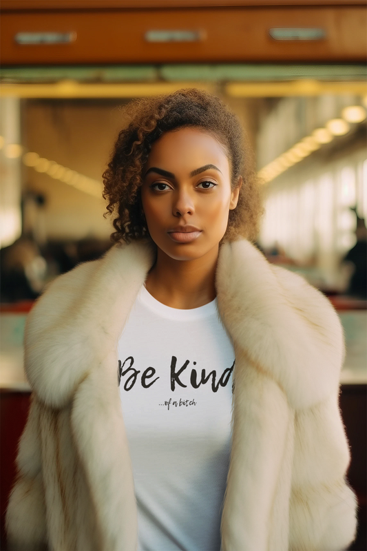 Women's Be Kind Of A Bitch White T-Shirt