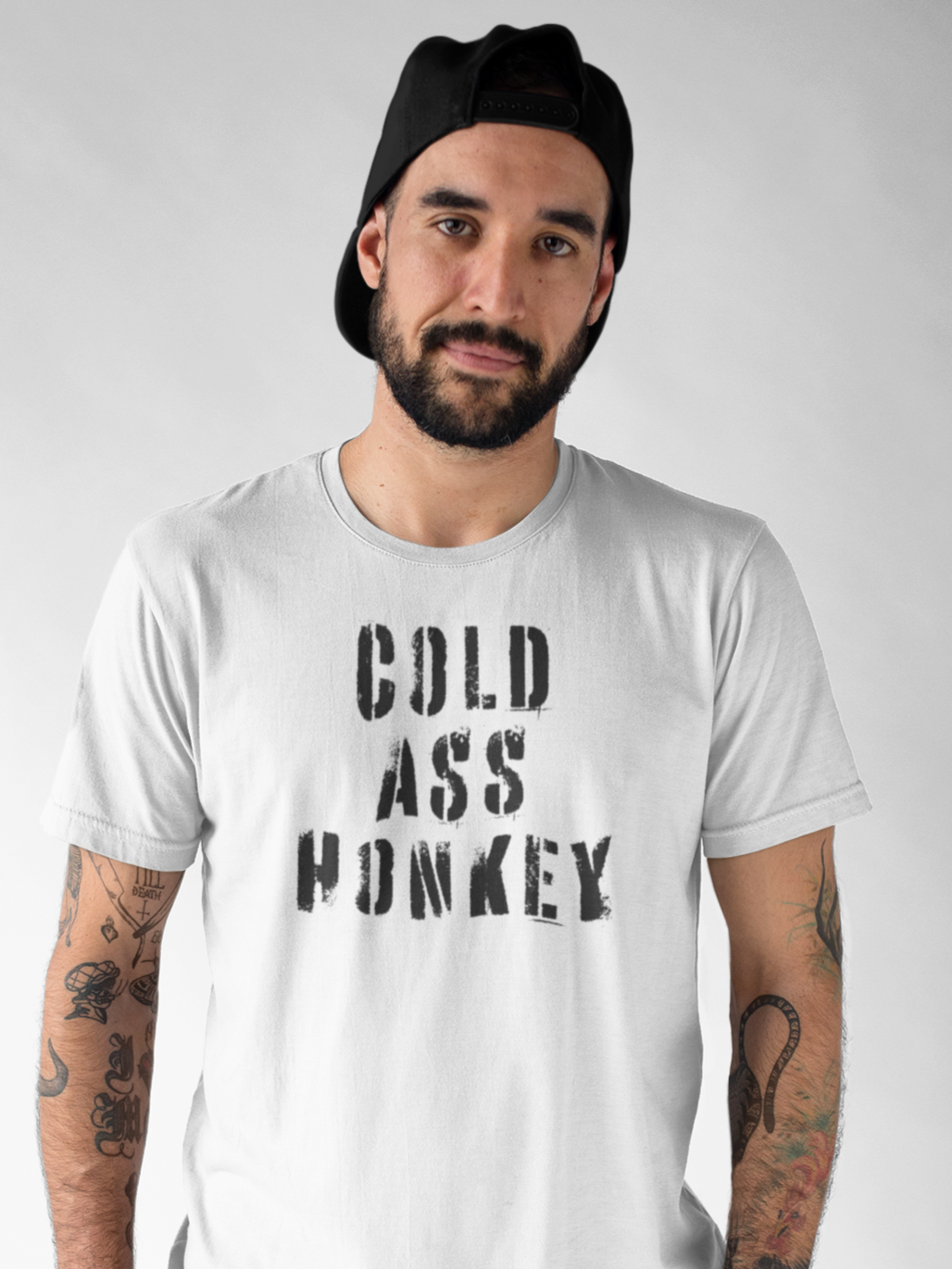 Mens Cold Ass Honkey White T-Shirt