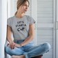Women's Let's Start A Cult Grey T-Shirt