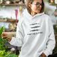 Women's Don't Be A Cunt White Hoodie