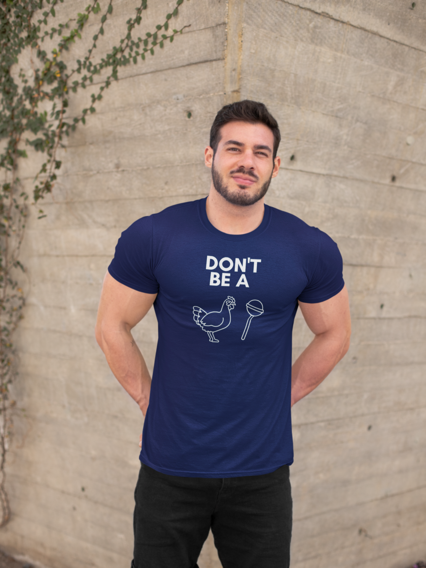 Men's Don't Be A CS Blue T-Shirt