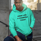 Men's Drink Like A Champion Today Mint Green Hoodie