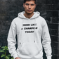 Men's Drink Like A Champion Today White Hoodie
