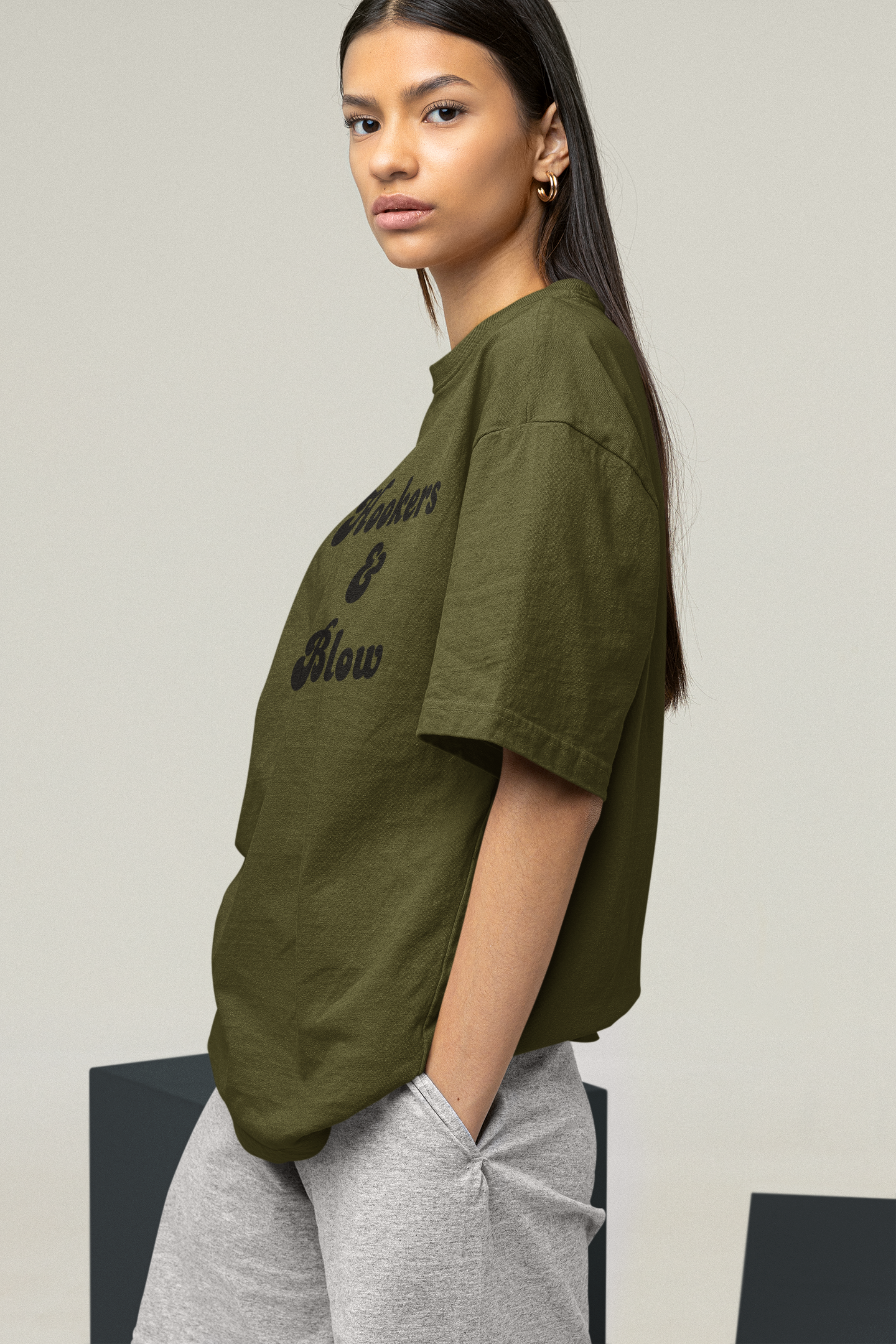 Women's Hookers & Blow Green T-Shirt