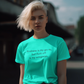 Women's Kindness Is My Go-To Mint Green T-Shirt