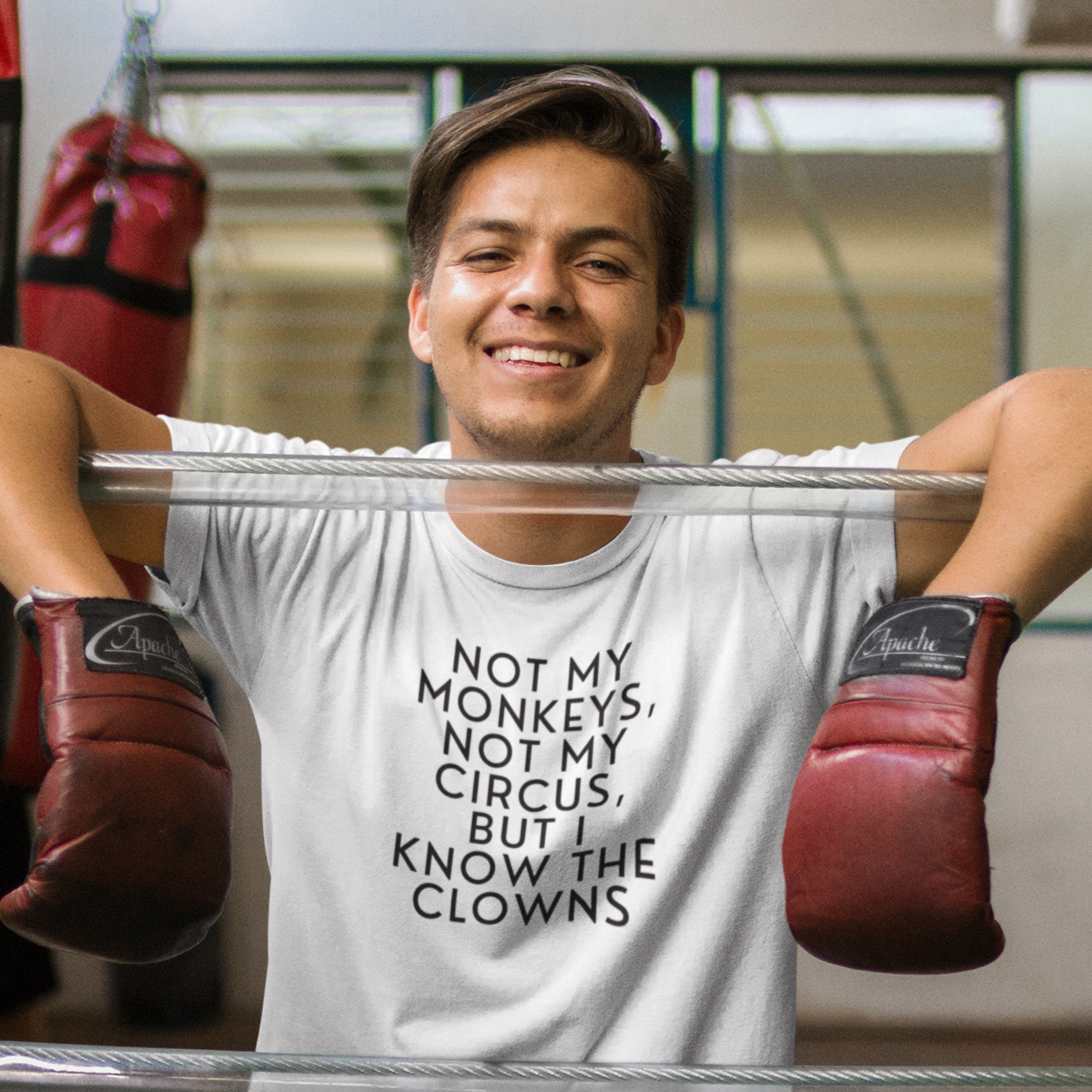 Men's Know The Clowns White T-Shirt
