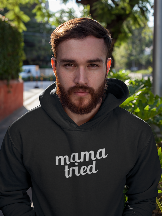 Men's Mama Tried Black Hoodie