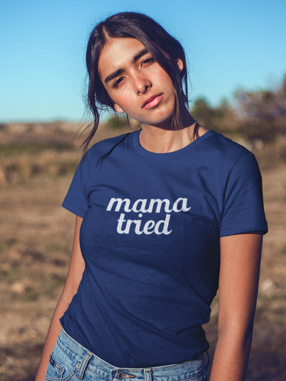 Women's Mama Tried Blue T-Shirt