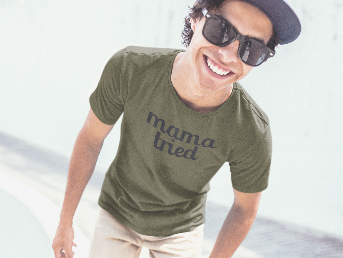 Men's Mama Tried Green T-Shirt