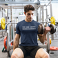 Men's No One Cares Work Harder Blue T-Shirt