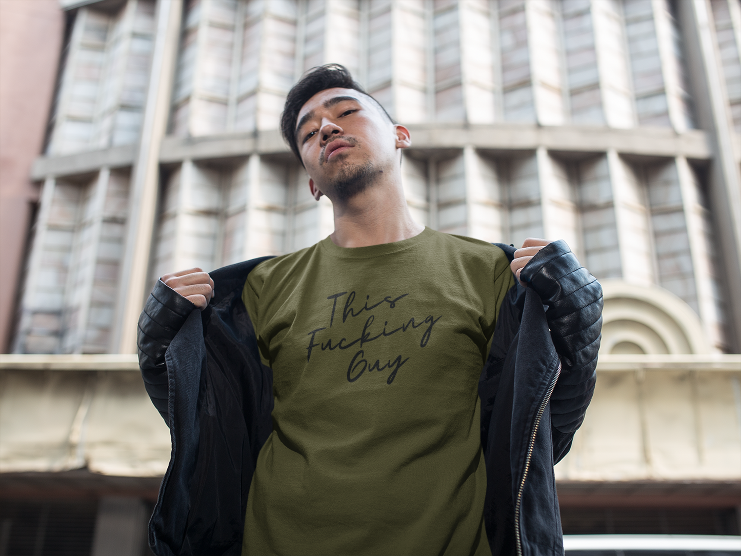 Men's This Fucking Guy Green T-Shirt
