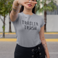 Women's Trailer Trash Grey T-Shirt