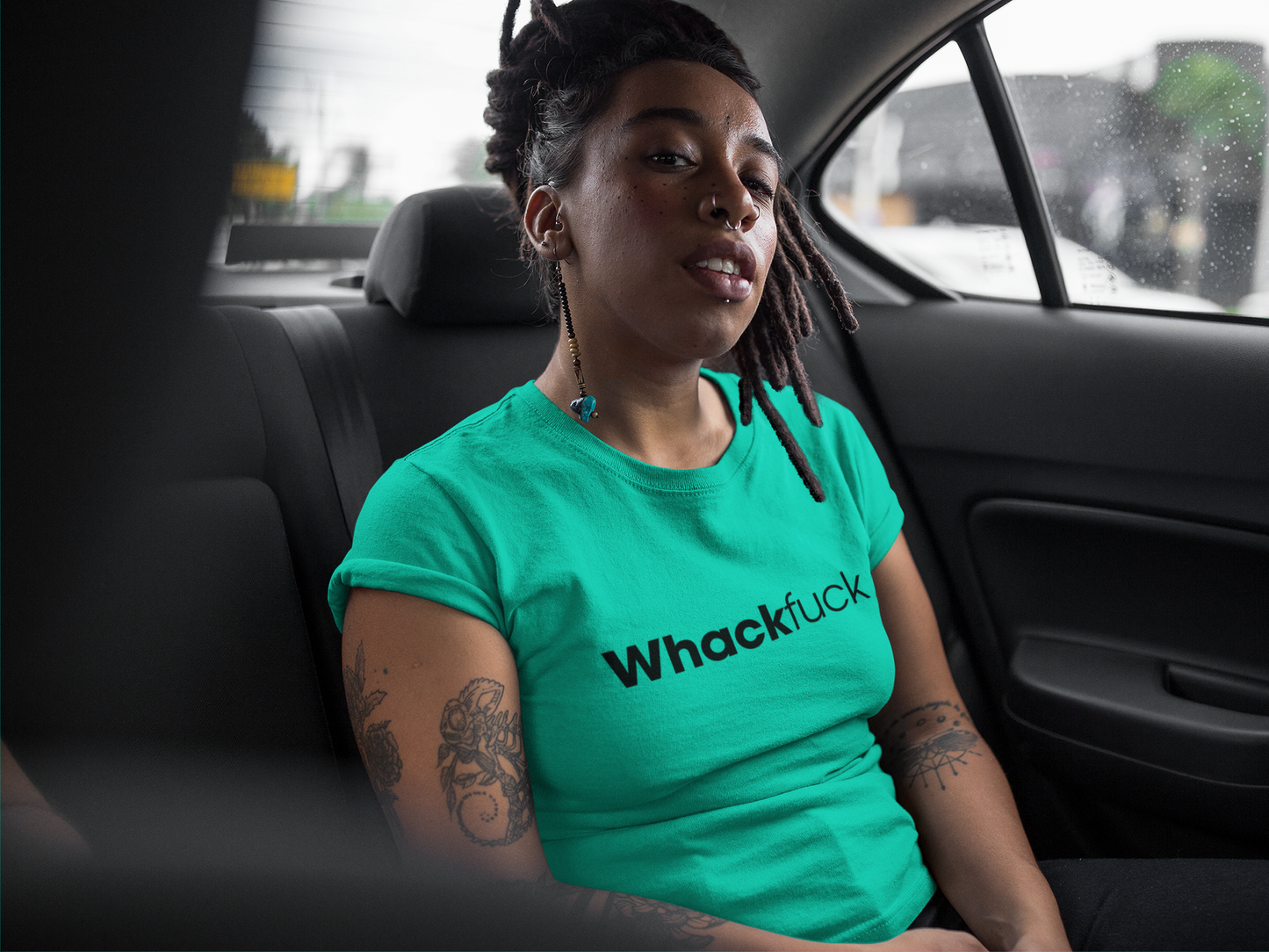 Women's Whack Fuck Mint Green T-Shirt