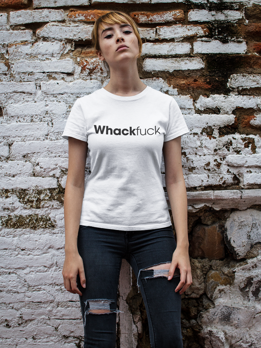 Women's Whack Fuck White T-Shirt
