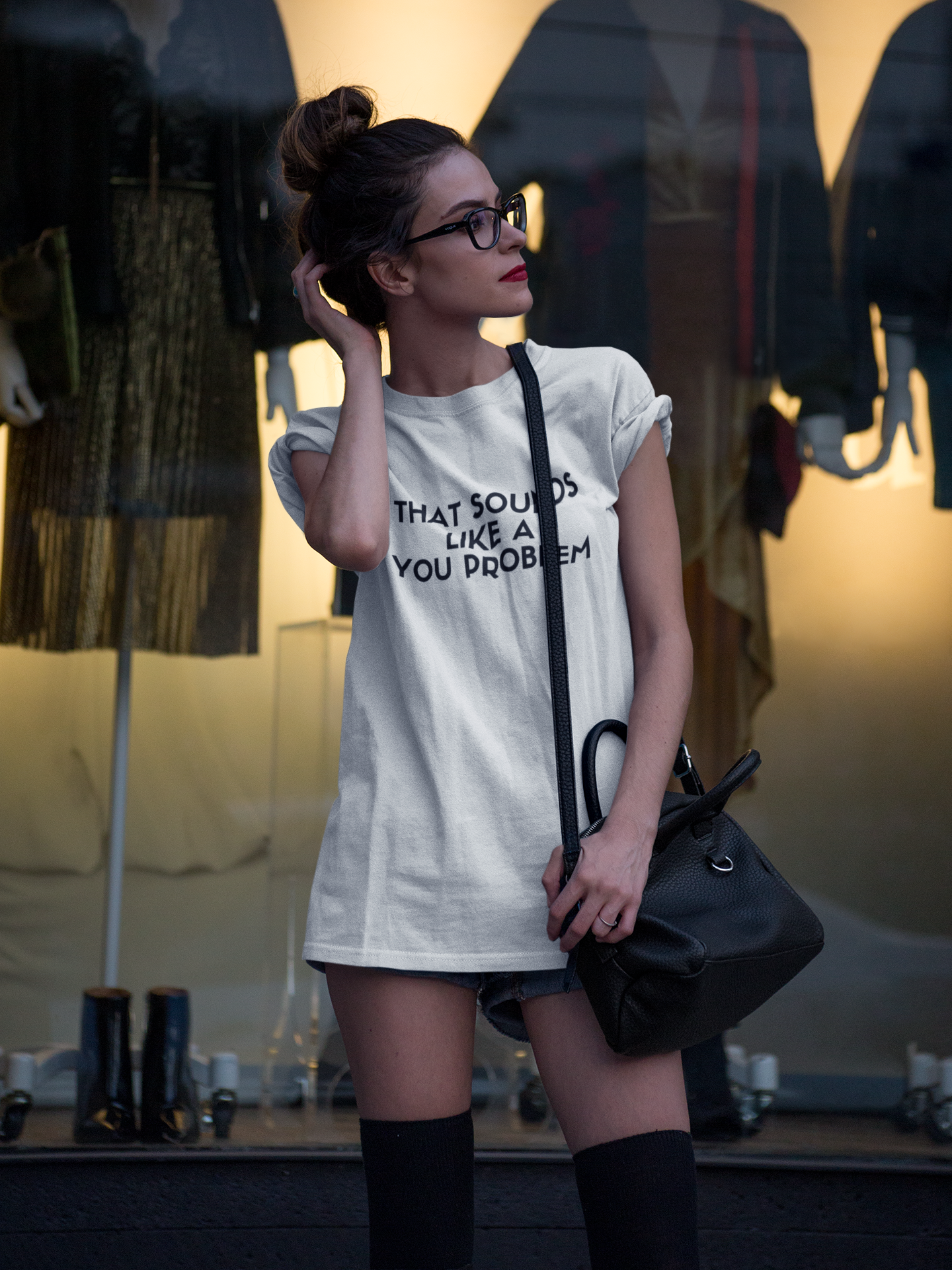 Women's That Sounds Like A You Problem White T-Shirt