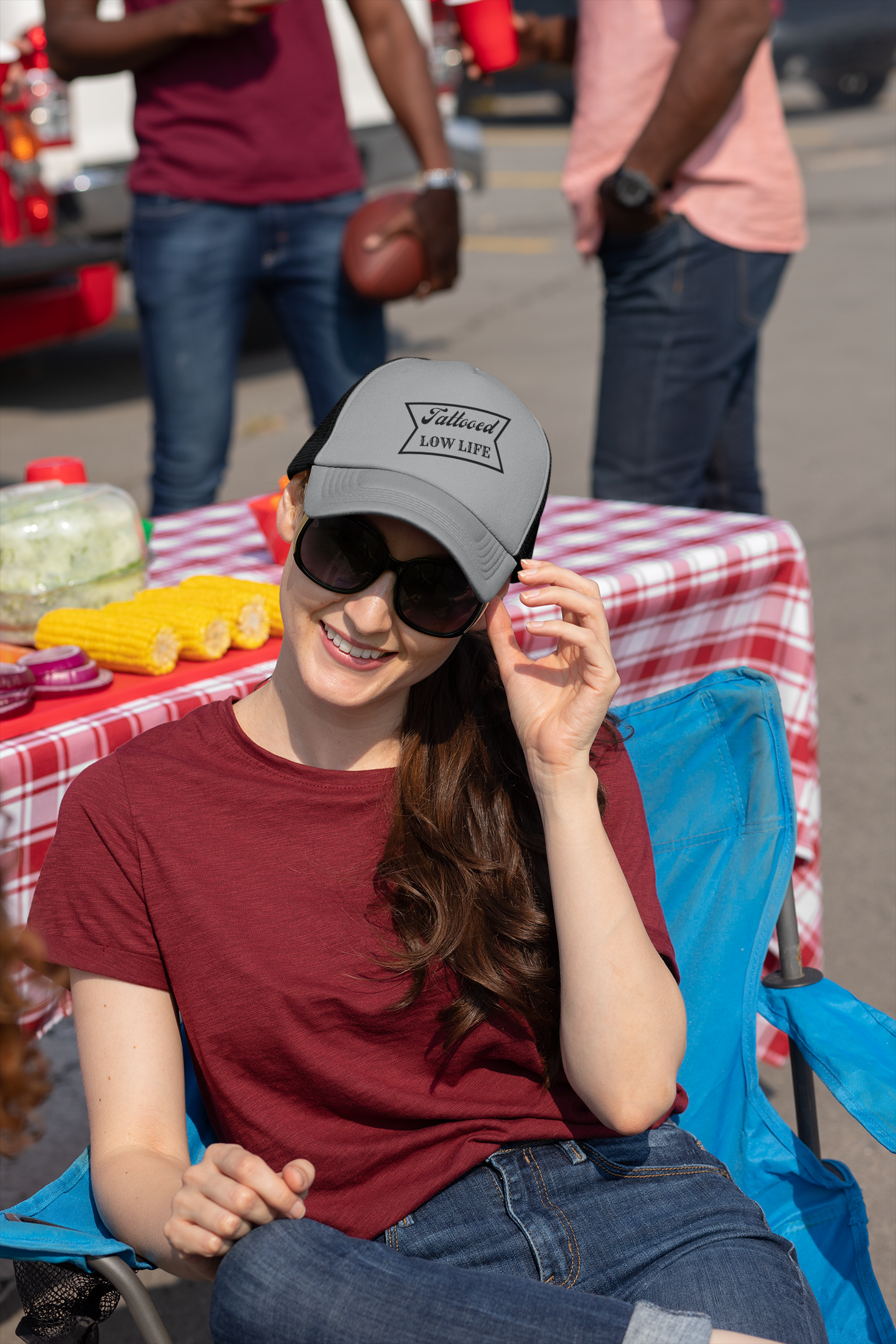 Tattooed Low Life Trucker Hat