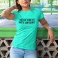Women's Tired of Being My Wife's Arm Candy Mint Green T-Shirts