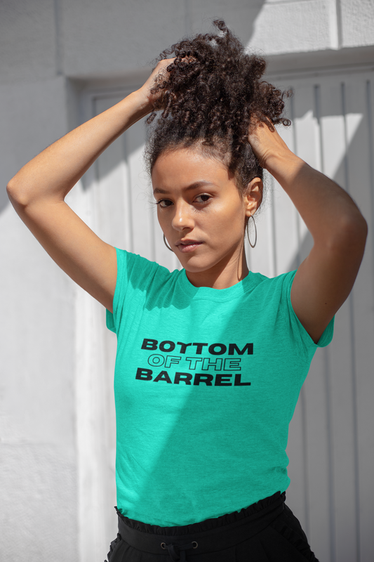 Women's Bottom of the Barrel Mint Green Tshirt