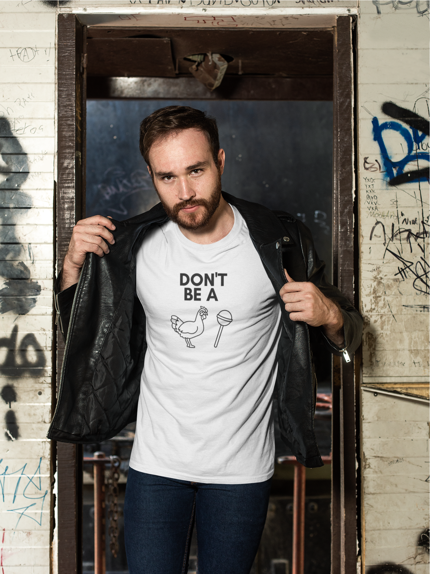 Men's Don't Be A CS White T-Shirt