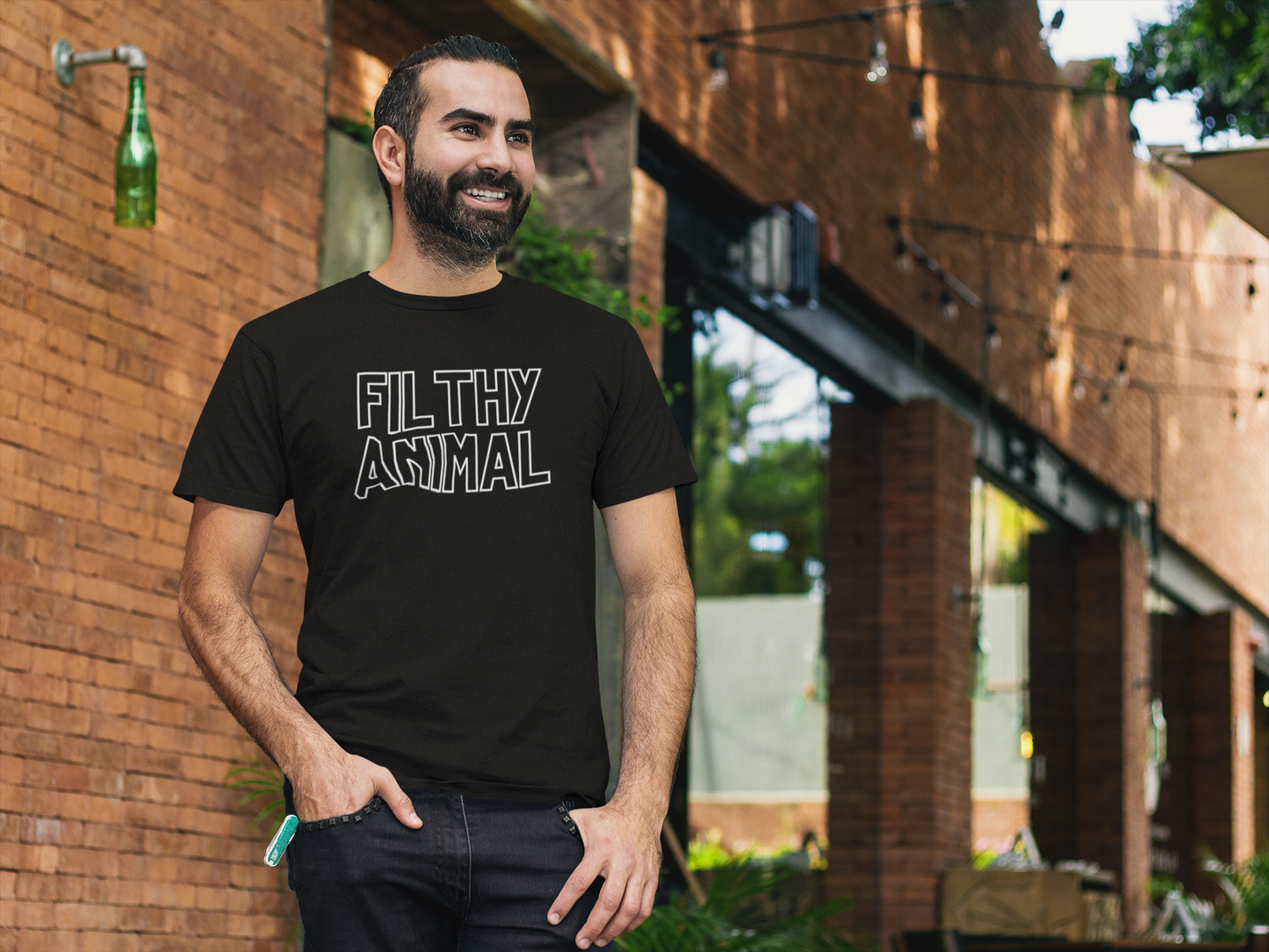 Men's Filthy Animal Black T-Shirt