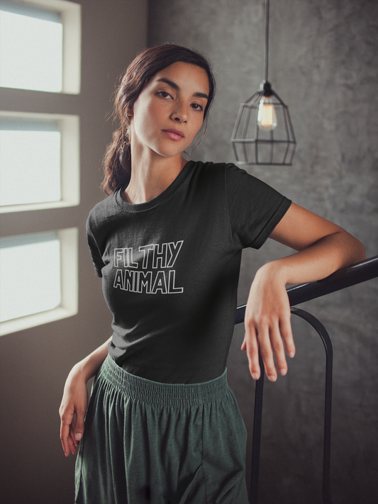 Women's Filthy Animal Black T-Shirt