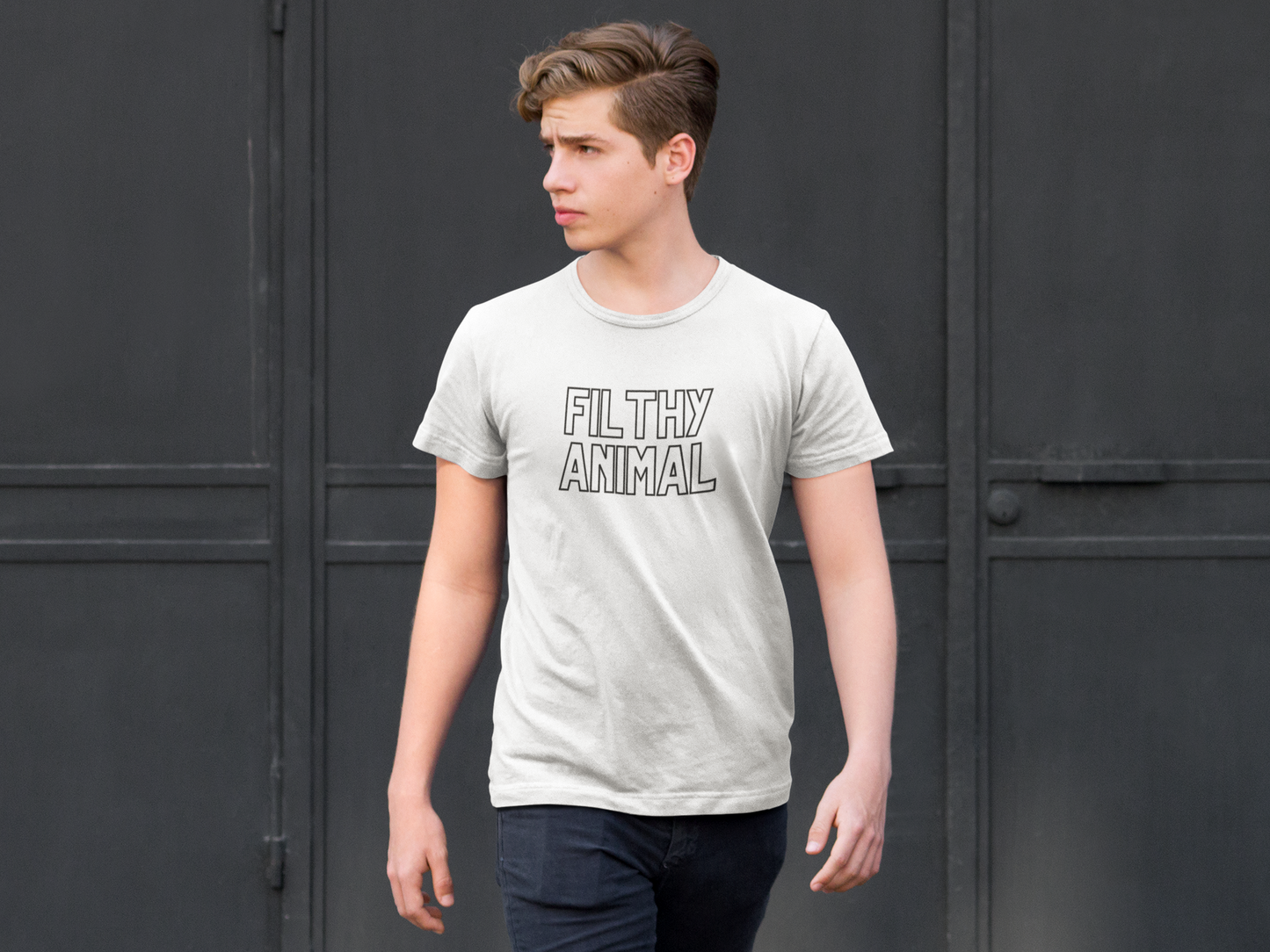 Men's Filthy Animal White T-Shirt