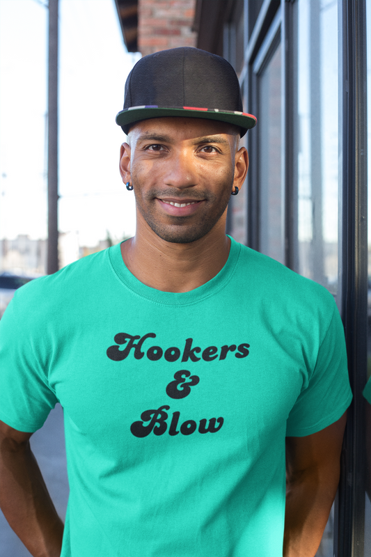 Men's Hookers & Blow Mint Green T-Shirt