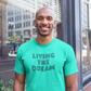 Men's Living The Dream Mint Green T-Shirt