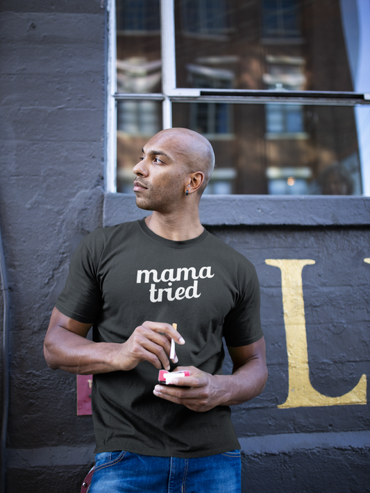 Men's Mama Tried Black T-Shirt
