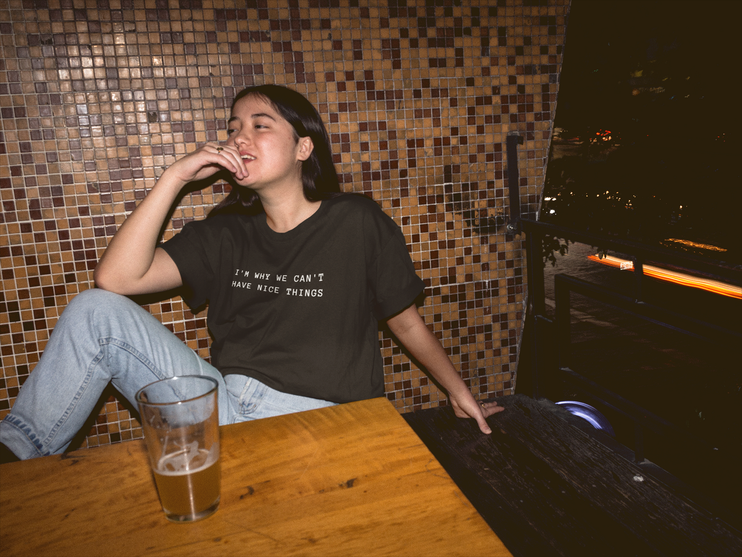 Women's I'm Why We Can't Have Nice Things Black T-Shirt