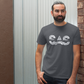 Men's Smart Ass Shirts Gray T-Shirt