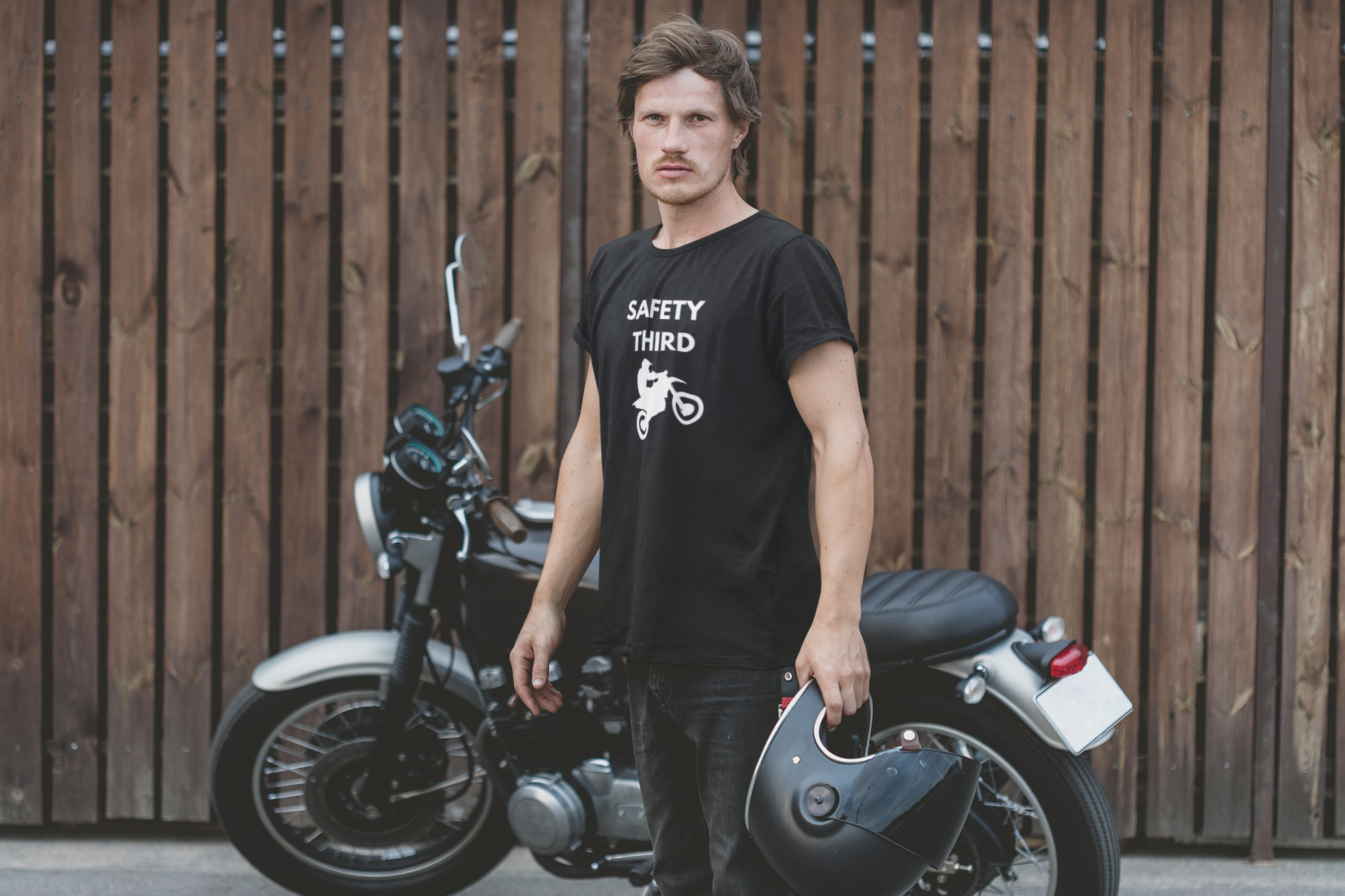 Men's Safety 3rd Black T-Shirt
