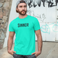 Men's Sinner Mint Green T-Shirt