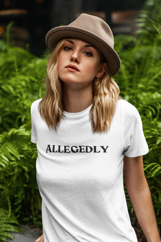 Women's Allegedly White T-Shirt