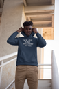 Men's Sounds Like Bullshit To Me Blue Hoodie