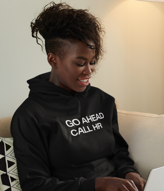 Women's Go Ahead Call HR Black Hoodie