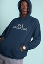 Men's Day Drinking Blue Hoodie