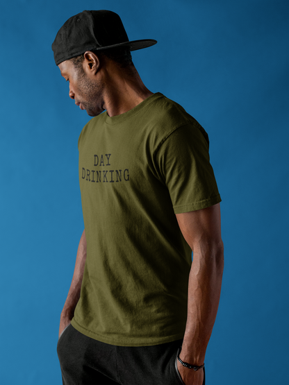 Men's Day Drinking Green T-Shirt
