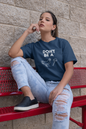 Women's Don't Be A CS Blue T-Shirt