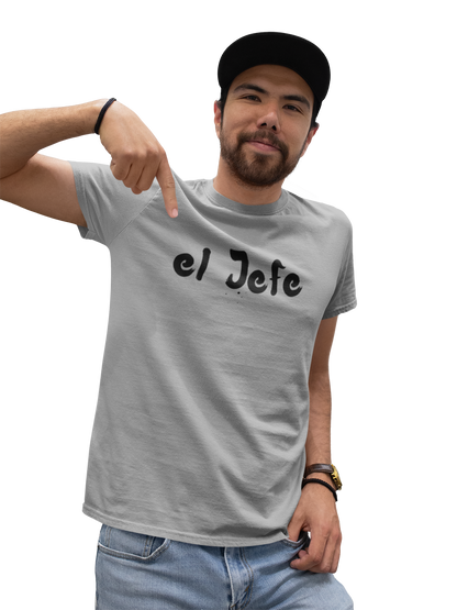 Men's El Jefe Grey T-Shirt