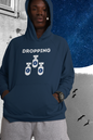 Men's Dropping F Bombs Blue Hoodie