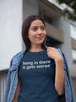 Women's Hang In There It Gets Worse Blue T-Shirt