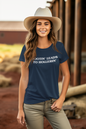 Women's Hootin' Leads To Hollerin' Blue T-Shirt