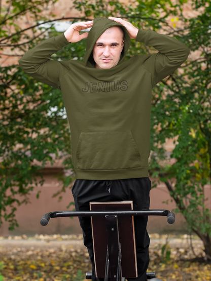 Men's Jenius Green Hoodie