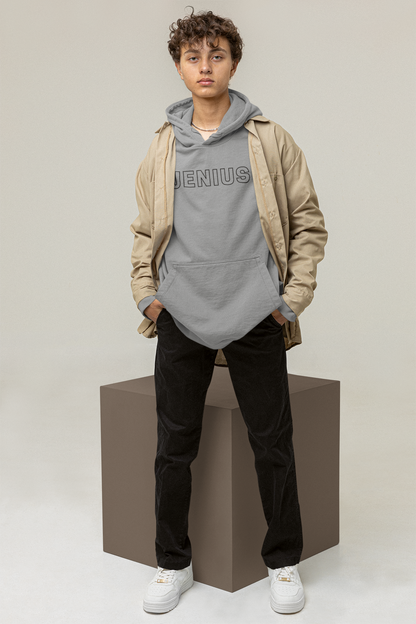 Men's Jenius Grey Hoodie