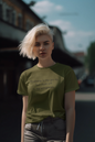 Women's Kindness Is My Go-To Green T-Shirt