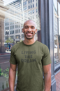 Men's Living The Dream Green T-Shirt