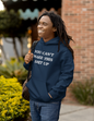 Men's You Can't Make This Shit Up Blue Hoodie